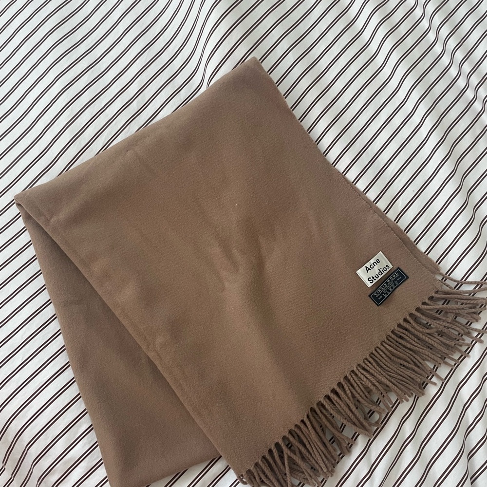 Acne Studios Canada Brown Scarf
